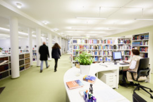 Leseraum Bibliothek 